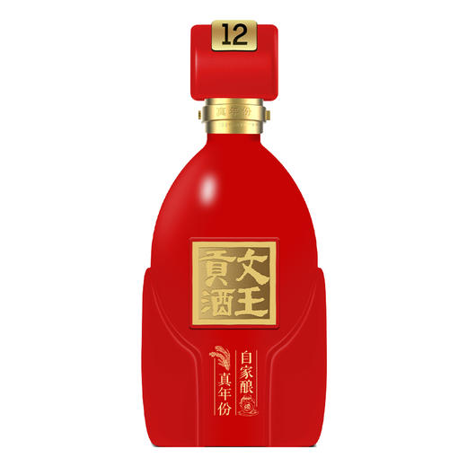 文王贡酒官方旗舰店 40.8度绵12 500ml*4 中端宴会用酒 商品图2