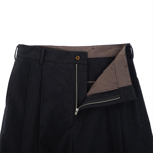 山也 郝 羊毛棉阔腿中裤 商品图1