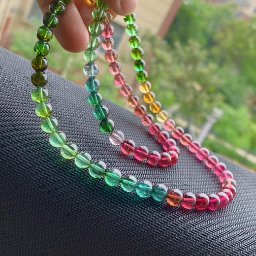 6.6mm多圈彩虹碧玺手串 商品图1