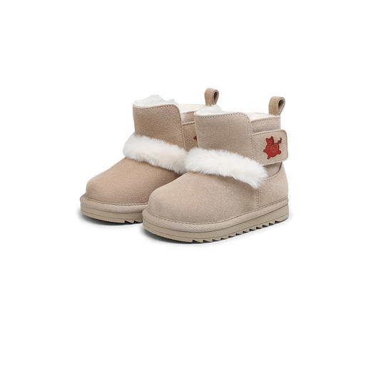 【商场同款】英氏婴儿靴子宝宝靴秋冬保暖英伦风棉鞋软底舒适新款 商品图4