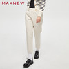 【门店同款】马恩MAXNEW女装秋冬新款针织长裤直筒裤休闲百搭宽松 商品缩略图3
