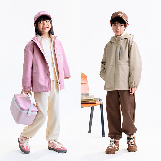 【实体店同款】男女童两件套冬季新款安奈儿童装AM545127 商品图3