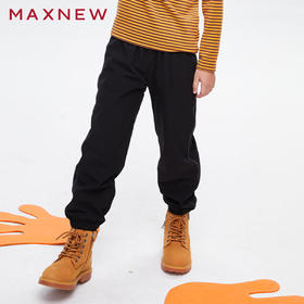 【门店同款】马恩MAXNEW童装秋冬男大童休闲运动裤时尚束脚长裤百