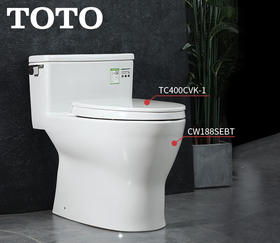 【10件起订】TOTO马桶CW188SEBT连体节水型智洁釉面坐便器 CW188SEB配标准缓降盖