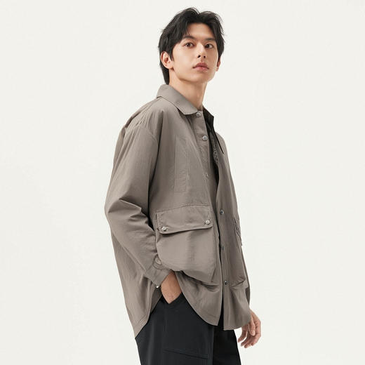 gxg.jeans男装  多色口袋设计工装户外宽松夹克外套男士 25秋热卖 商品图1