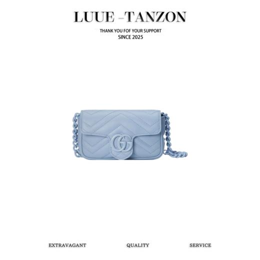 古驰 新款mini~Marmont系列马卡龙马蒙包，原厂皮版本！（LZ） 商品图0