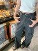 <曾小咸推荐>现货秒杀！最后一波 ！！ 2色休闲工装裤 日常199.99 立减110 秒杀89.99！ 商品缩略图5