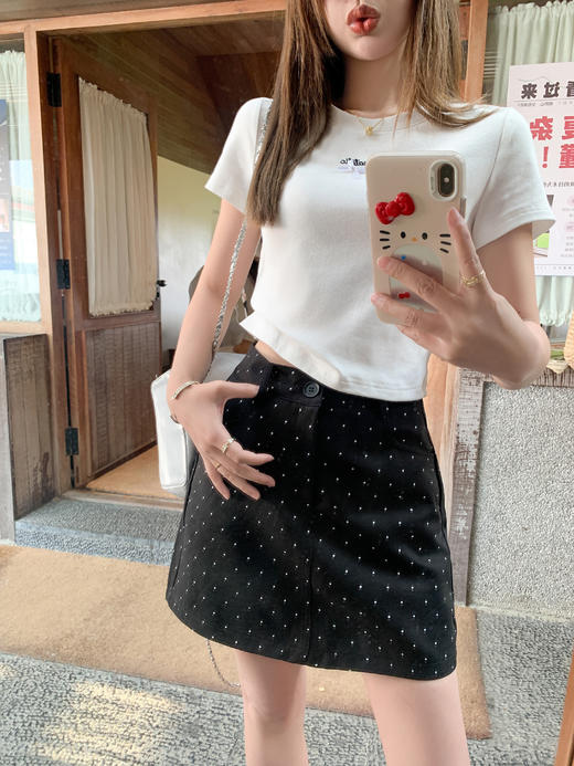 <曾小咸推荐>2色波点a字半身裙 日常139.99  立减80 秒杀59.99！泡泡袖衬衫 日常149.99 立减80 秒杀69.99！ 商品图6
