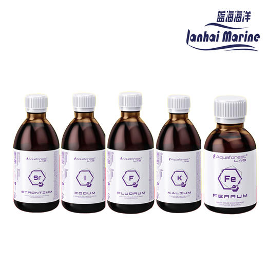 紫色森林Aquaforest 微量元素珊瑚增色碘氟钾铁钙MG 商品图0