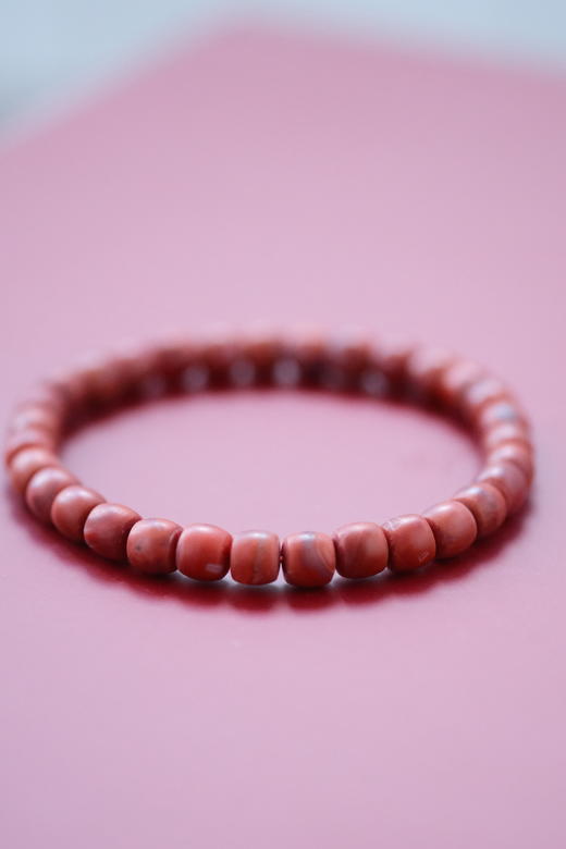 米马饰物  凉山九口包浆直切南红手串 品质好 卡5.5+ 商品图0