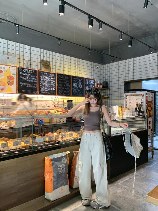 <曾小咸推荐>现货秒杀！最后一波 ！！ 2色休闲工装裤 日常199.99 立减110 秒杀89.99！ 商品图10