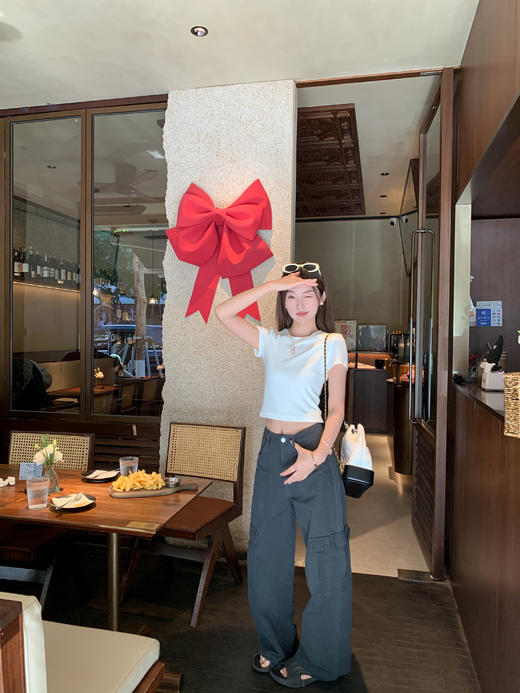 <曾小咸推荐>现货秒杀！最后一波 ！！ 2色休闲工装裤 日常199.99 立减110 秒杀89.99！ 商品图11