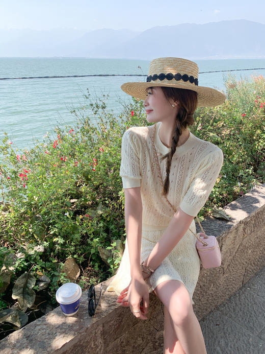 【169元任选2件】最后一波现货！韩系穿搭镂空针织两件套装 商品图8