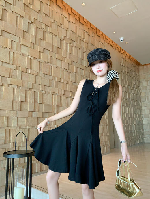 【169元任选2件】最后一波现货！赫本风纯欲气质背心裙 商品图9