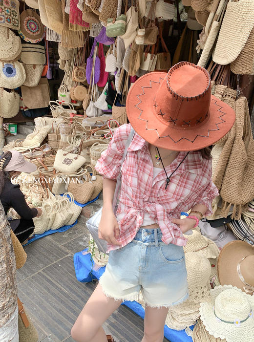 【129元任选2件】现货！渐变牛仔短裤 商品图7