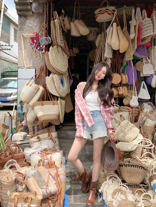 【129元任选2件】现货！渐变牛仔短裤 商品图14