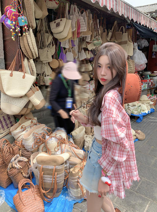 【129元任选2件】现货！渐变牛仔短裤 商品图9