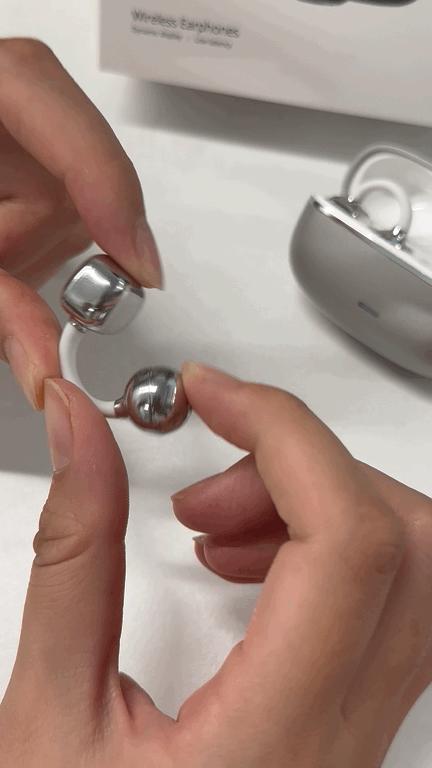 🔥爆款升级！【开放式气骨传导无线蓝牙耳机2代】两位数媲美千元品质🙀 亚马逊出口好货~狂甩不掉，还有加购福利耳机包只要8.9！（不限购）一套配齐更省心！24小时超长续航出行不焦虑！ 商品图4