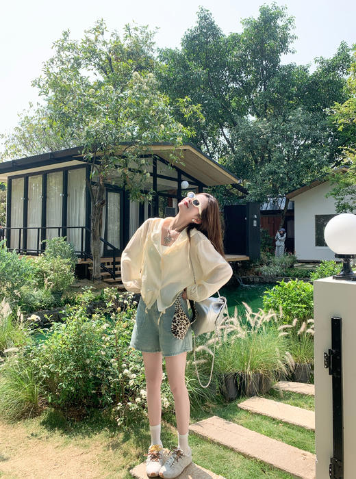 【149元任选2件】最后一波现货！宽松慵懒风连帽防晒开衫 商品图11