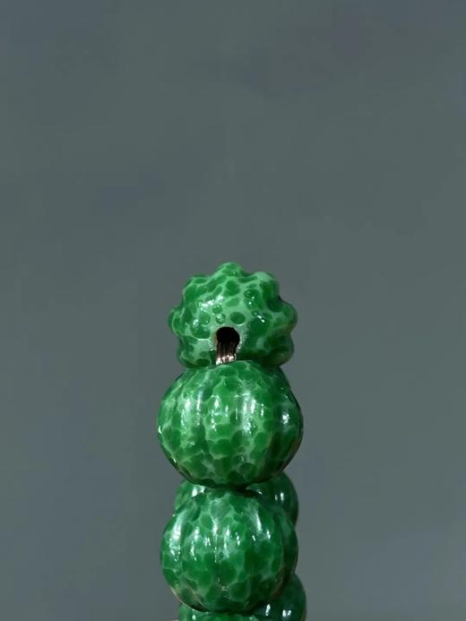 青蛙皮琉璃瓜棱珠手链，顺丰包邮 商品图5