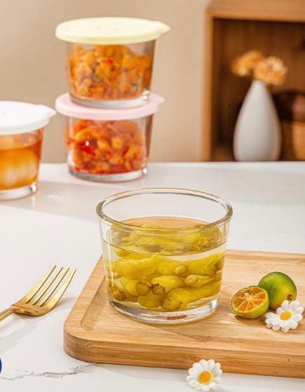 🔥低价秒杀，💰9.9到手4只【竖纹/平面玻璃保鲜密封罐】❗玻璃密封罐也太香了吧！厨房收纳新宠😍高颜值打造精致厨房 ✅透明瓶身+简约设计，收纳也能美美哒～坚固耐用，易清洁保养，省时省力 商品图1