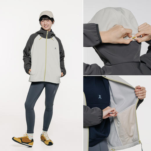 【品牌特惠】ACMEITEM爱棵米-连帽外套GAG3210691E 商品图2