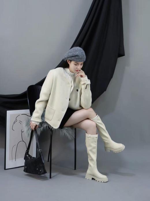 【高端系列】手工定制109款100%澳洲超细羊毛双面外套-喜出 商品图3