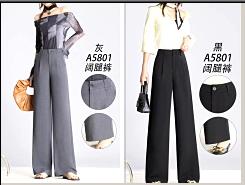 585801含羊毛阔腿裤 商品图0