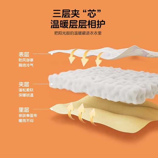 贝贝怡夹棉保暖连体衣25秋冬新年女童夹棉加厚哈衣防风保暖连体衣爬爬服ZB4EL019 商品图5