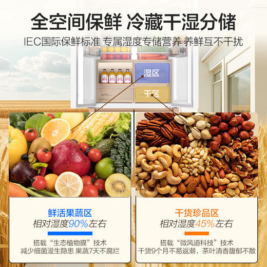 海尔（Haier）冰箱 BCD-507WGHTD1BWLU1 商品图2