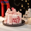 【浪漫七夕】6英寸七夕动物奶油翻糖鲜花蛋糕5选1 商品缩略图0
