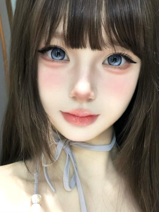 Eggcon旗下  忧郁水母&茸茸粉兔｜14.5mm白狮参考着色大直径｜半年抛2片 商品图2