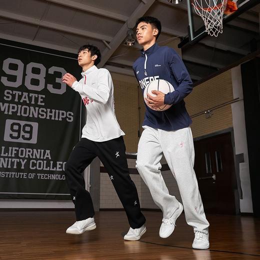 有志者UZIS美式潮流直筒卫裤子男士新款宽松运动长裤跑步健身星迹 商品图5