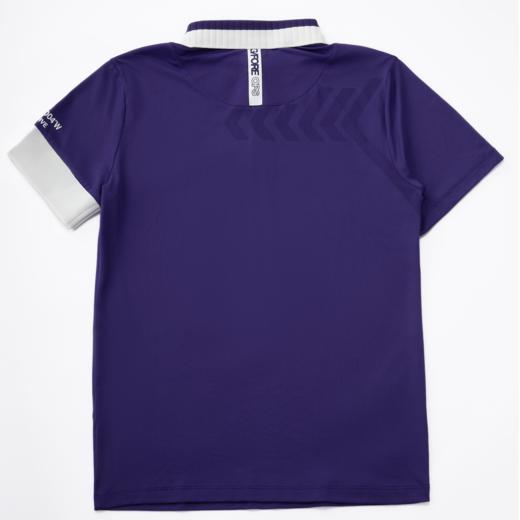 G家男士半拉链短袖高品质版本! 紫色百搭经典版型M224119 商品图1
