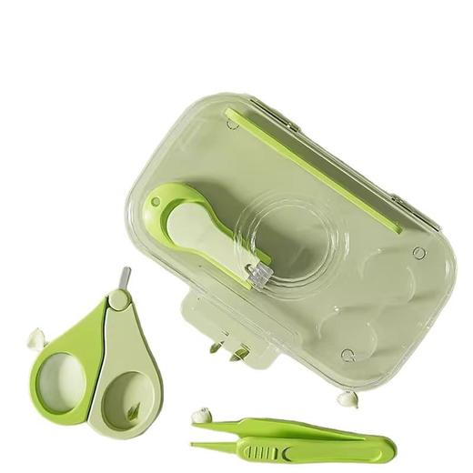 【宝妈推荐❗️宝宝指甲护理套装】儿童指甲专用指甲剪，贴合指甲弧度，保护娇嫩手指，新手宝妈易上手，宝宝指甲钳镊子剪刀磨甲器套件指甲刀L 商品图4