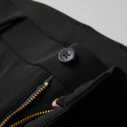 罗蒙春秋款男士休闲裤直筒显瘦男长裤休闲商务通勤百搭裤子弹力舒适 商品图6