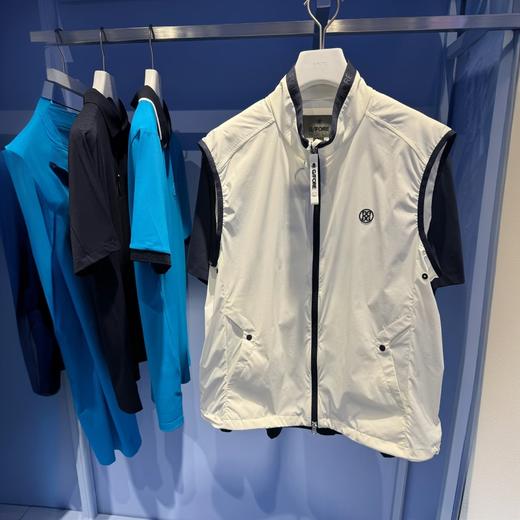 G*家休闲轻薄防风防水背心马甲 网纱衬舒适透气高品质百搭M425113 商品图0