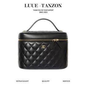 全新到货 香奈儿25S隐藏款 手提洗漱化妆包黑色（LZ）