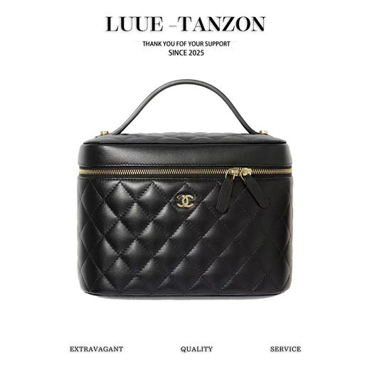 全新到货 香奈儿25S隐藏款 手提洗漱化妆包黑色（LZ） 商品图0