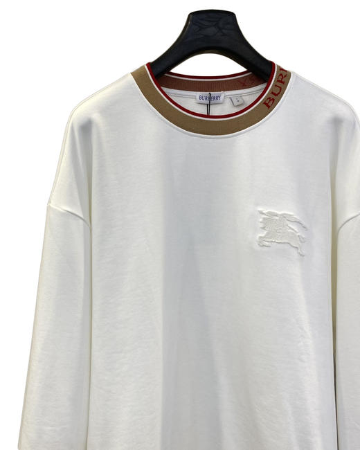 中性款领口拼接棉质刺绣卫衣007 商品图2