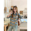 【189元任选2件】现货！撞色格子美拉德衬衫 商品缩略图3