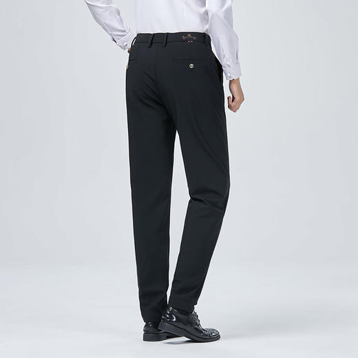 罗蒙春秋款男士休闲裤直筒显瘦男长裤休闲商务通勤百搭裤子弹力舒适 商品图1