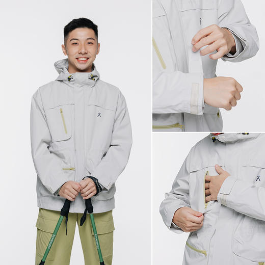 【十月秋上新】ACMEITEM爱棵米-连帽防风外套男女同款GAG3210662E 商品图2