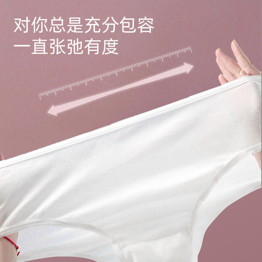 【一次性大码内裤】产妇月子非纯棉无菌5条装 孕妇产后大码女旅行出差方便携带内裤 国庆假期出游 商品图2