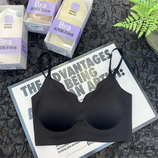 无尺码超弹奶皮子水滴形内衣纪念日百货门店同款164745519 商品图1