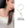CH-J 25A 红色茶花珍珠长项链 商品缩略图0