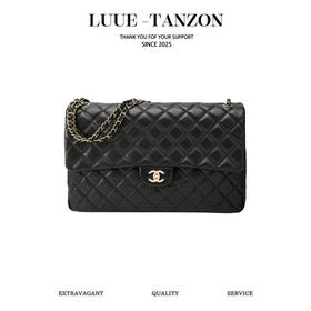 香奈儿   24C 新款“超大号CF”黑色 （LZ）