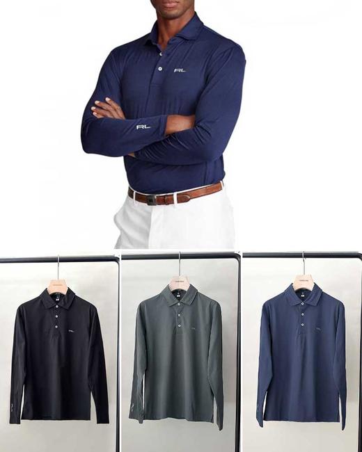 单品包邮现货 THS-限时 RLX马球 高尔夫系列 排汗吸湿功能 长袖衬衫 3色  AH2504 商品图0