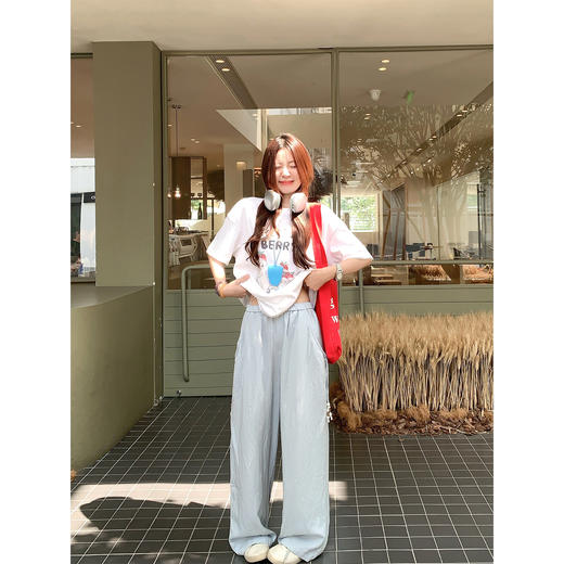 <曾小咸推荐>新款百搭休闲阔腿裤宽松女 商品图2