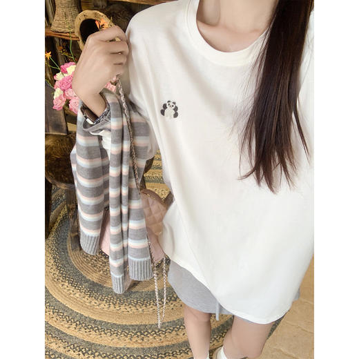 【129元任选2件】最后一波现货！韩版长袖T恤打底慵懒风宽松 商品图2